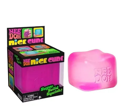2026 New Needoh Nice Cube Sensory Stress Reliever Fidget Tool for Anxiety & Focus Desk Sensory Cube for Adults & Kids