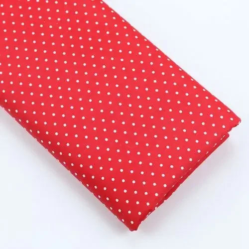 160x50cm Pure Cotton Twill Polka Dots Dot Cloth Baby Gown Bedding Quilt Fabric All-Match Sewing Cloth for Home Decor