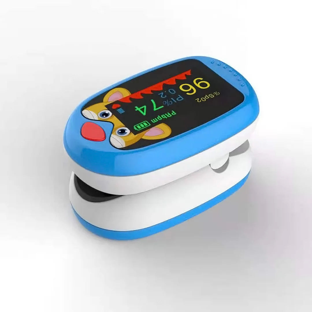 USB Pediatric Oximeter Finger Blood Oxygen Monitor for Children Pulse Oximeter OLED Digital Oximetro Home Medical