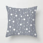European Gray Pillowcase Geometric Pillow Cover Sofa Cushion Cover Garden Throw Pillows Hotel Outdoor Cushions car Chair 45X45cm