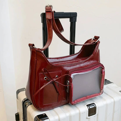 Koreańska Przezroczysta Torba Ita Bag JK Harajuku Duża Pojemność Torba Na Ramię Dla Kobiet Dziewcząt Torebka Y2k Kawaii Bolso Mujer