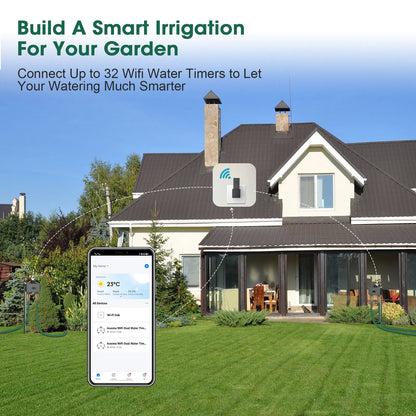 Tuya Smart Zigbee Watering Timer Sprinkler Drip Irrigation System Irrigation Watering System Sprinkler Timer Garden