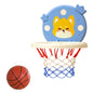 Children's basketball hoop, indoor shooting, hanging, foldable, parent-child interactive ball