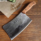 1 KG Chopping Knife 6mm Thickened Handmade Forged Kitchen Bone Knife Butcher Durable Hard Blade Chopper Kitchen Knife Cleaver