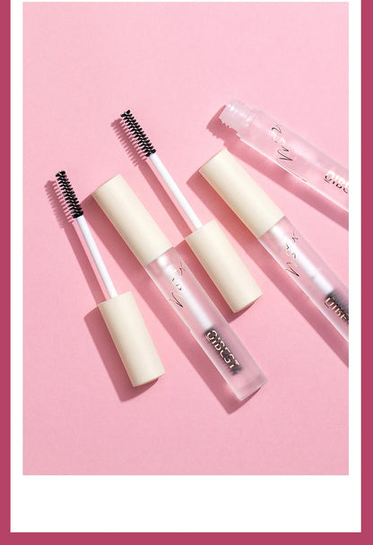 QIBEST Transparent Eyebrow Gel Long Lasting Shape Natural Three Dimensional Moisturizing Eyebrow Styling Gel Makeup Brow Soap