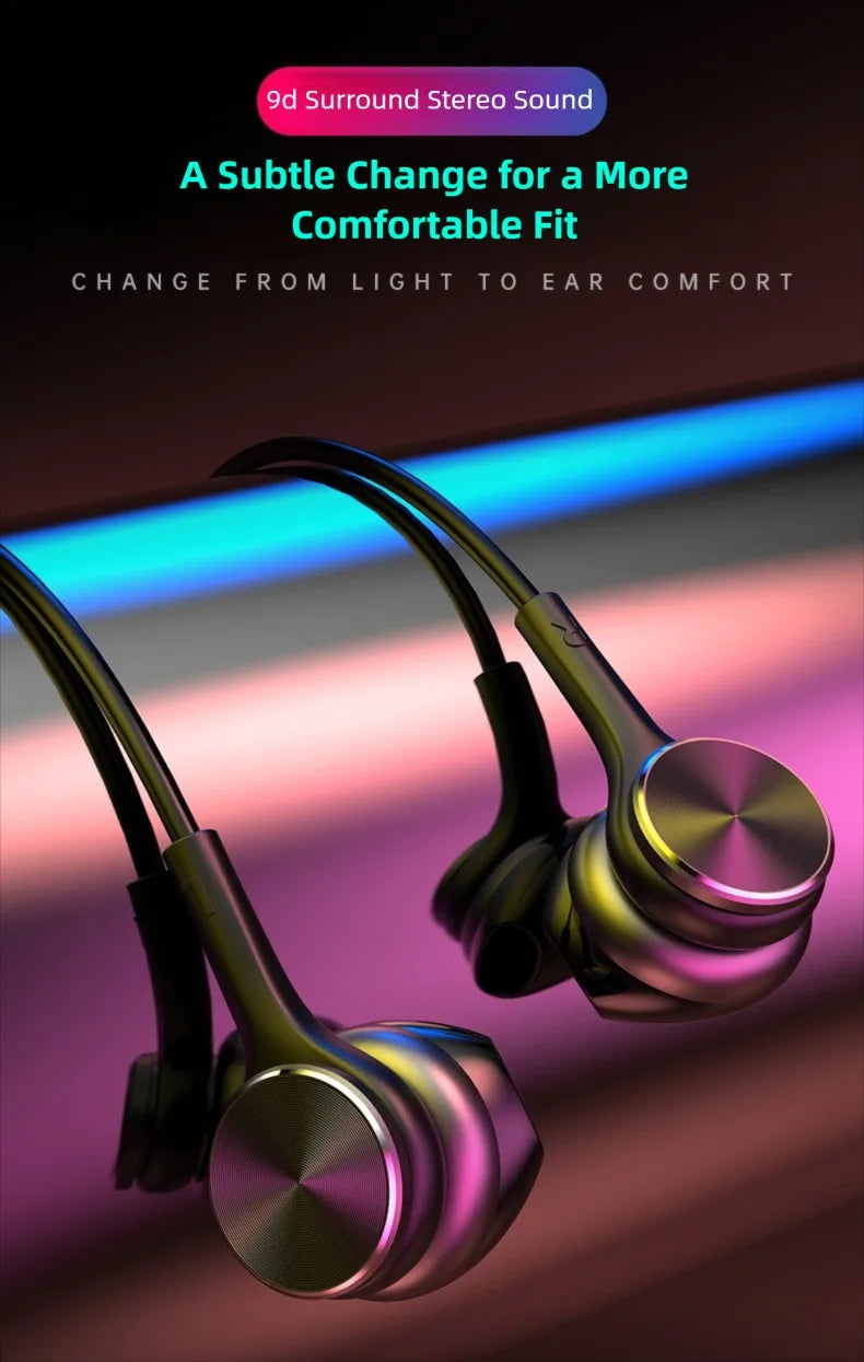 Type C Wired Earphones HiFi Stereo Sound in Ear Headphones 3.5mm Heavy Bass Music Headset For Samsung Galaxy S26 S25 S24 Earbuds