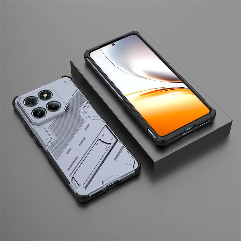 For Motorola Edge 60 Fusion 5G Case Armor Kickstand Shockproof Phone Case For Moto Edge60 Fusion Car Magnetic Holder Back Cover