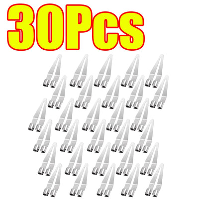 1-50Pcs Smooth Head Adjustable Soldering Repair Iron Plastic Smoothing Tip Head 45 Degree Elbow Welder Head for Welding Tools