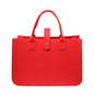 Portable Large Capacity Mummy Bag  Women Felt Shoulder Bag Simple Solid Color Messenger Bag Handbag Travel Casual Crossbody Bags