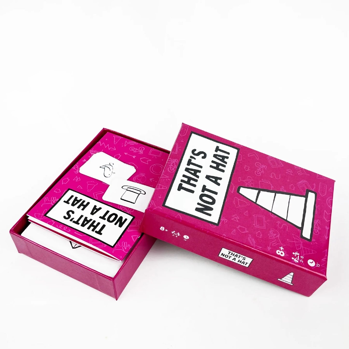 That’s Not A Hat Party Game Set Memory Tabletop Game 3-8 Players Cards for Family Gatherings Interactive Fun Gift