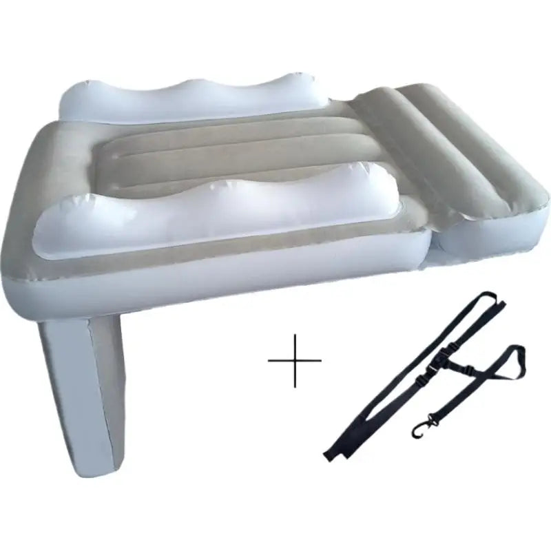 Inflatable Car Airplane Bed For Kids Baby Airplane Seat Extender Thickened Sleeping Mattress For Travel Car Road Trip