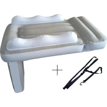 Inflatable Car Airplane Bed For Kids Baby Airplane Seat Extender Thickened Sleeping Mattress For Travel Car Road Trip