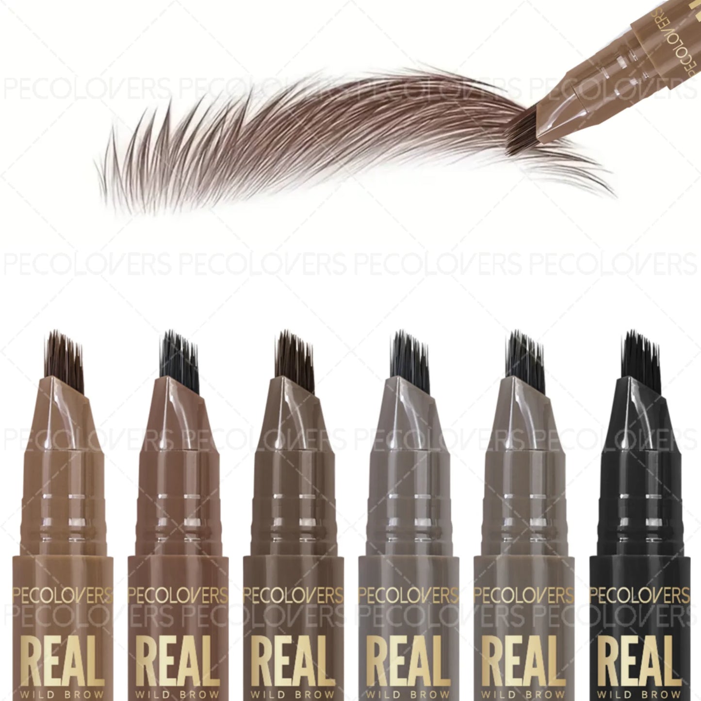 1PC Liquid Eyebrow Pencil - Multi-Function Hairline Filling, Ideal for Holiday Makeup (Christmas)