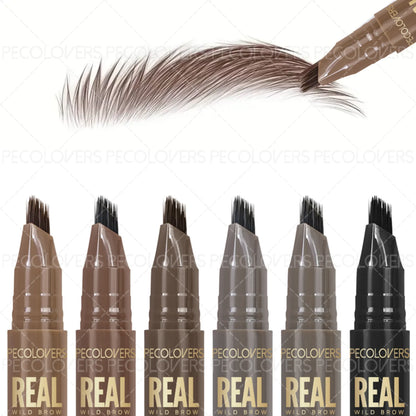1PC Liquid Eyebrow Pencil - Multi-Function Hairline Filling, Ideal for Holiday Makeup (Christmas)