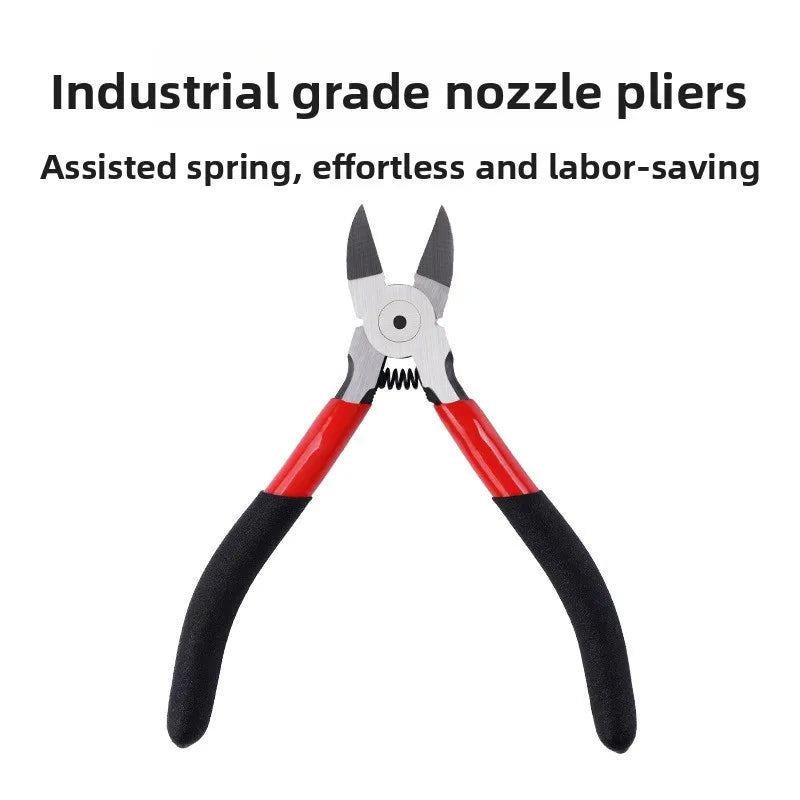 Precision Flush Cutter Sharp Diagonal Cutting Pliers for Metal Wire Cable Plastic Gate Electronics Repair DIY Tool