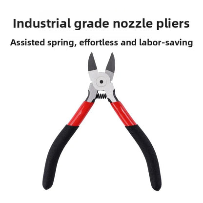 Precision Flush Cutter Sharp Diagonal Cutting Pliers for Metal Wire Cable Plastic Gate Electronics Repair DIY Tool