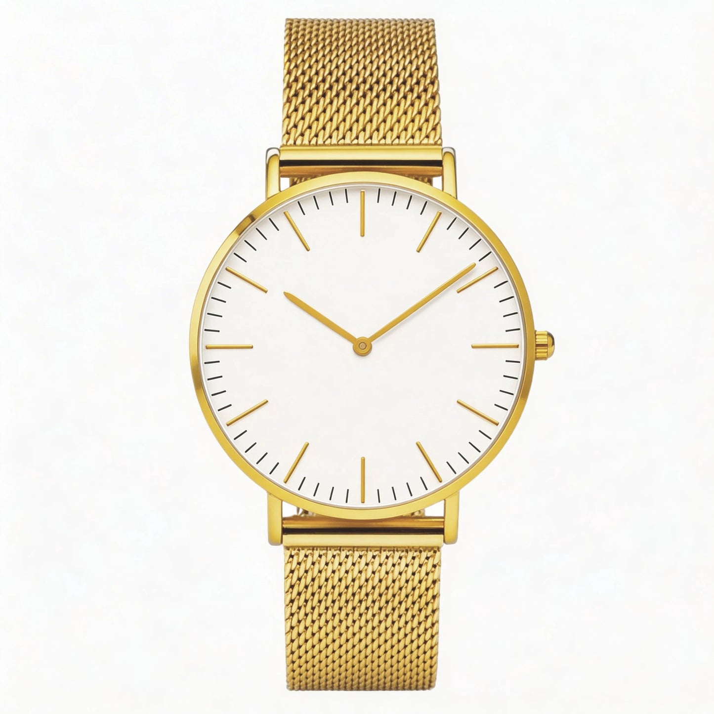 Ultra-thin Fashion Watch Women Luxury Metal Mesh Belt Ladies Quartz Wristwatches Minimalist Elegant Woman Watches reloj mujer