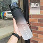 Sports Water Bottle Portable Outdoor Bottle 500ML-1000ML Flip Top Fitness Water Bottle Large Capacity Sports Bottle