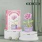 Bouquet Flower Mini Diy Building Block Toys for Children Bricks Blocks for Adults Constructor Micro Bricks Construction Set Gift