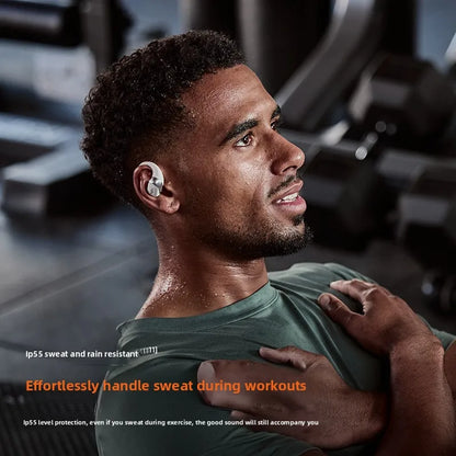 Shokz OpenFit 2+ T921 Open Hanging Ear Headsets Dolby Audio Wireless Bluetooth Earphones,DualBoost Technology AI Noise Reduction