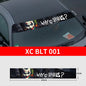 Why So Serious Car Sticker funny Joker Front Windshield Decal Vinyl Car Accessories Decor Car shade decoration DIY Stickers