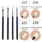 Makeup Eyeshadow Brushes Flat Eye Shadow Shader Crease Blending Brushes Goat Hair Eye Shadow Liquid Cream Powder Make Up Tool