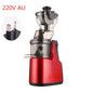 220V Automatic Juice Extractor Home Slag  Separation Ginger Fruit Vegetable Juice Extractor Multifunctional Fruit Slow Juicer