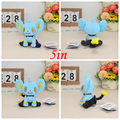 New Pokemon Pikachu Plush Toy Sprigatito Fuecoco Groudo Meowscarada Floragato Cinderace Keldeo Exegguto Shinx Stuff Peluche Doll