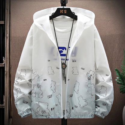 Outdoor Men's Thin Jacket Sunscreen Jacket 2024 New Summer Casual Windproof Jacket Breathable High-quality Jacket