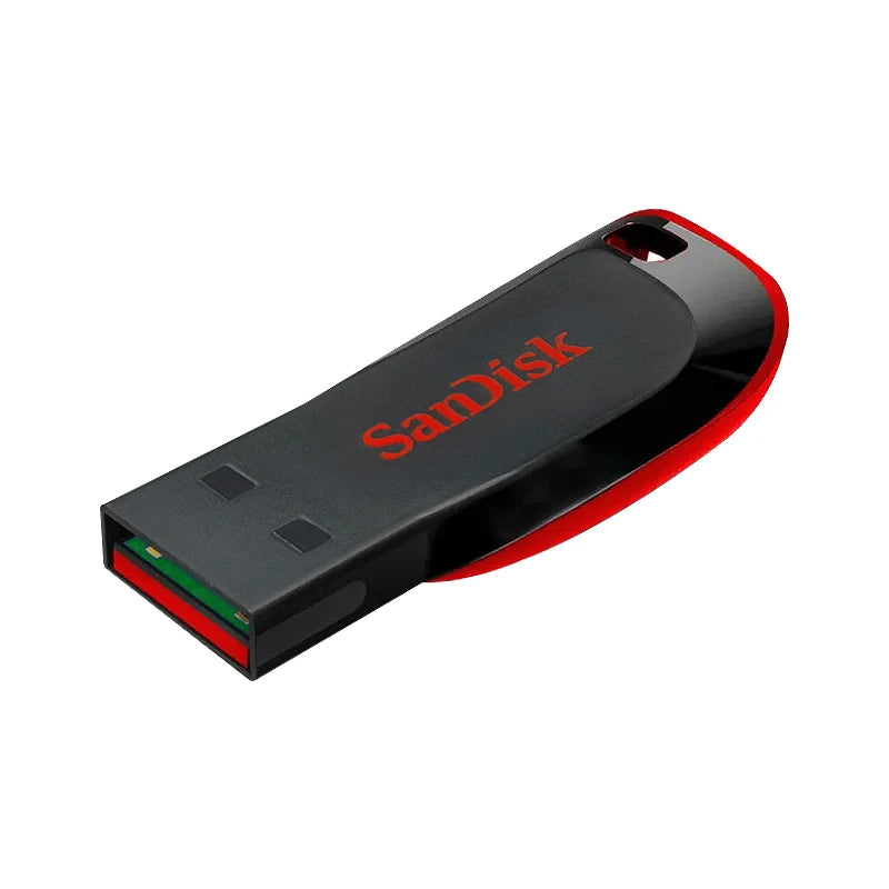 SanDisk USB Flash Drive 128GB 16GB 32GB 64GB Original HIgh Speed Pen Drive Flash Memory Stick USB2.0 U disk for PC USB Pendrive