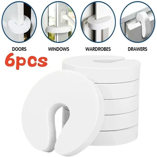 6Pcs Door Finger Pinch Guards Baby Proof Doors Slam Stopper Extra Soft Foam Protectors Child Safety Baby Safety Finger Protect