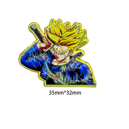Anime series Lapel Pins for Backpacks Anime Brooches for Women Enamel Pin Fashion Jewelry Accessories Friends Gift  Cloth Denim