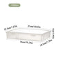 Plastic Storage Box For Office Large Capacity Transparent Paper Storage Case Desktop Storage Organization Document Box