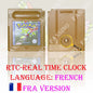 GB/GBC Real Time Clock Pokemon Crystal/Gold/Silver Version Video Game Cartridge with Battery USA/NOE/FRA/ESP/ITA Version