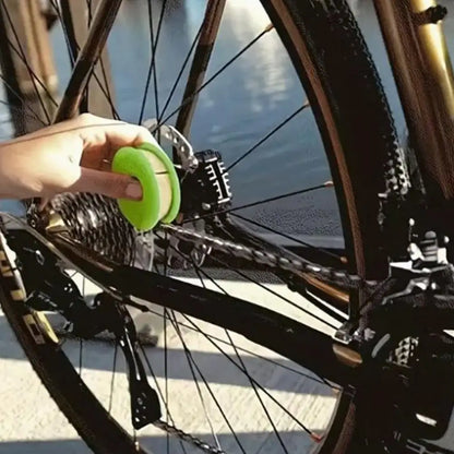1 szt. smarownica do łańcucha rowerowego, rolka do czyszczenia łańcuchów rowerowych, narzędzie do konserwacji roweru, przenośne akcesoria rowerowe