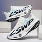 Men's Casual Sneakers, Men's Fashionable and Versatile Casual Sneakers, Lace-Up Closure Suitable for Outdoor Running, Walking, and Everyday Wear, Sporty Style, Comfortable and Snug Fit