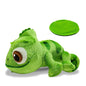 Cute Chameleon Plush Dolls Sit on Shoulders Plush Toys Stuffed Creative Lizard Doll Clothing Accessories for Kid Birthday Gift