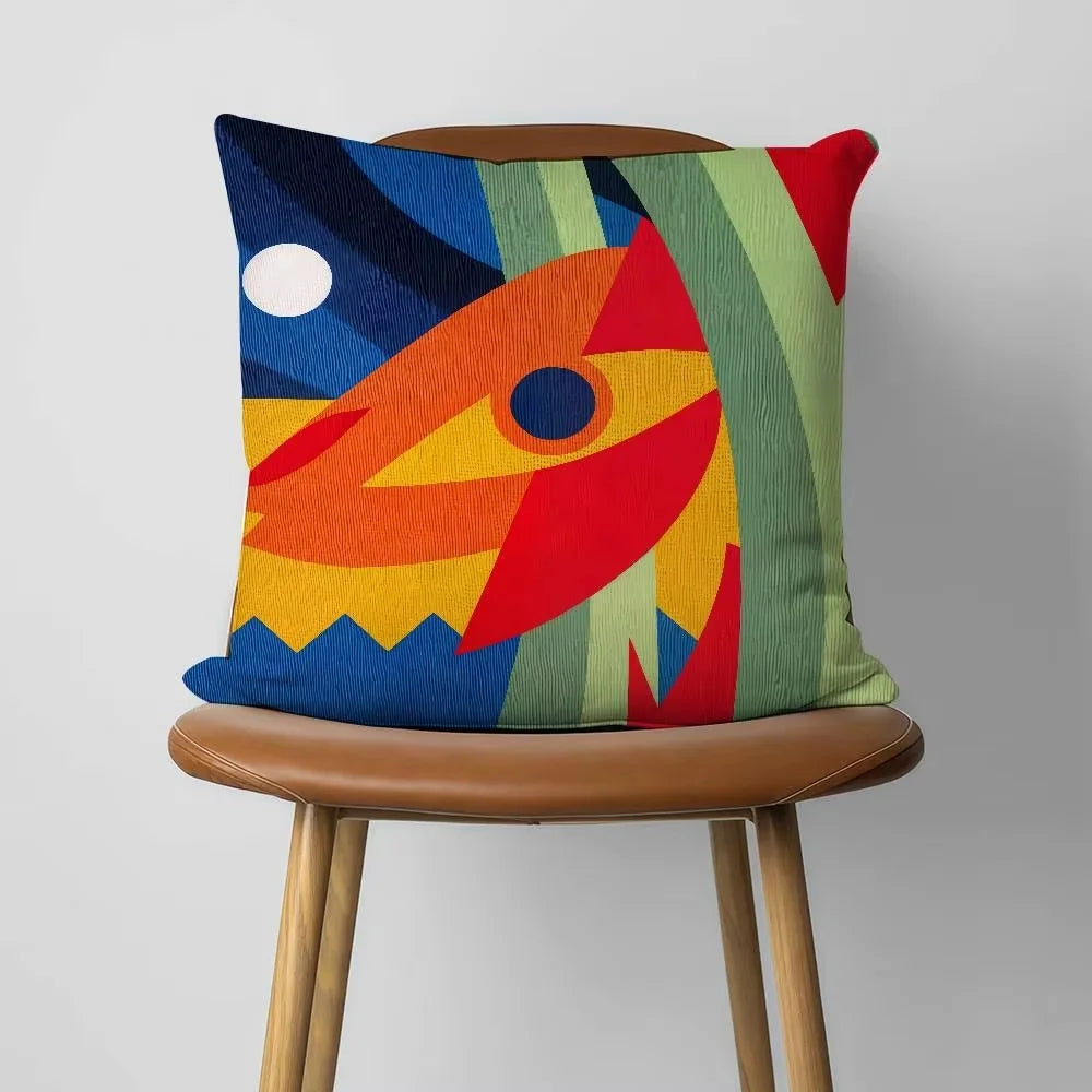 1pc Quevedo Spanish Rapper Throw Pillow Cover, 2D Double-Sided Print Soft Polyester Cushion Case for Home Sofa Bedroom Car Decor