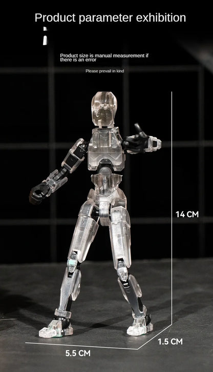 Multi-Jointed Movable Robot 3D Printed Mannequin Toy 13 Action Figure Full Body Movable Robot Toys Gifts For Children