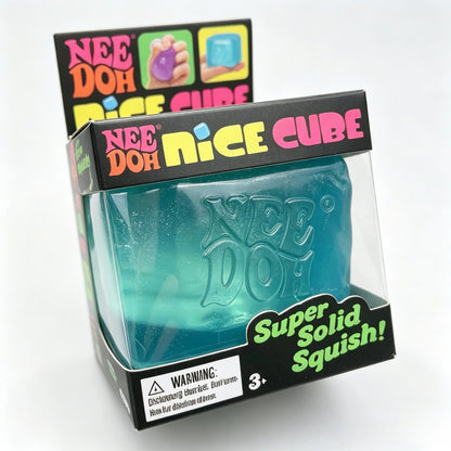 말랑이Schylling Needoh Nice Cube Sensory Nice Cube Stress Relief Squishy Cube Anti-Anxiety Squeeze Object For Focus ADHD Population
