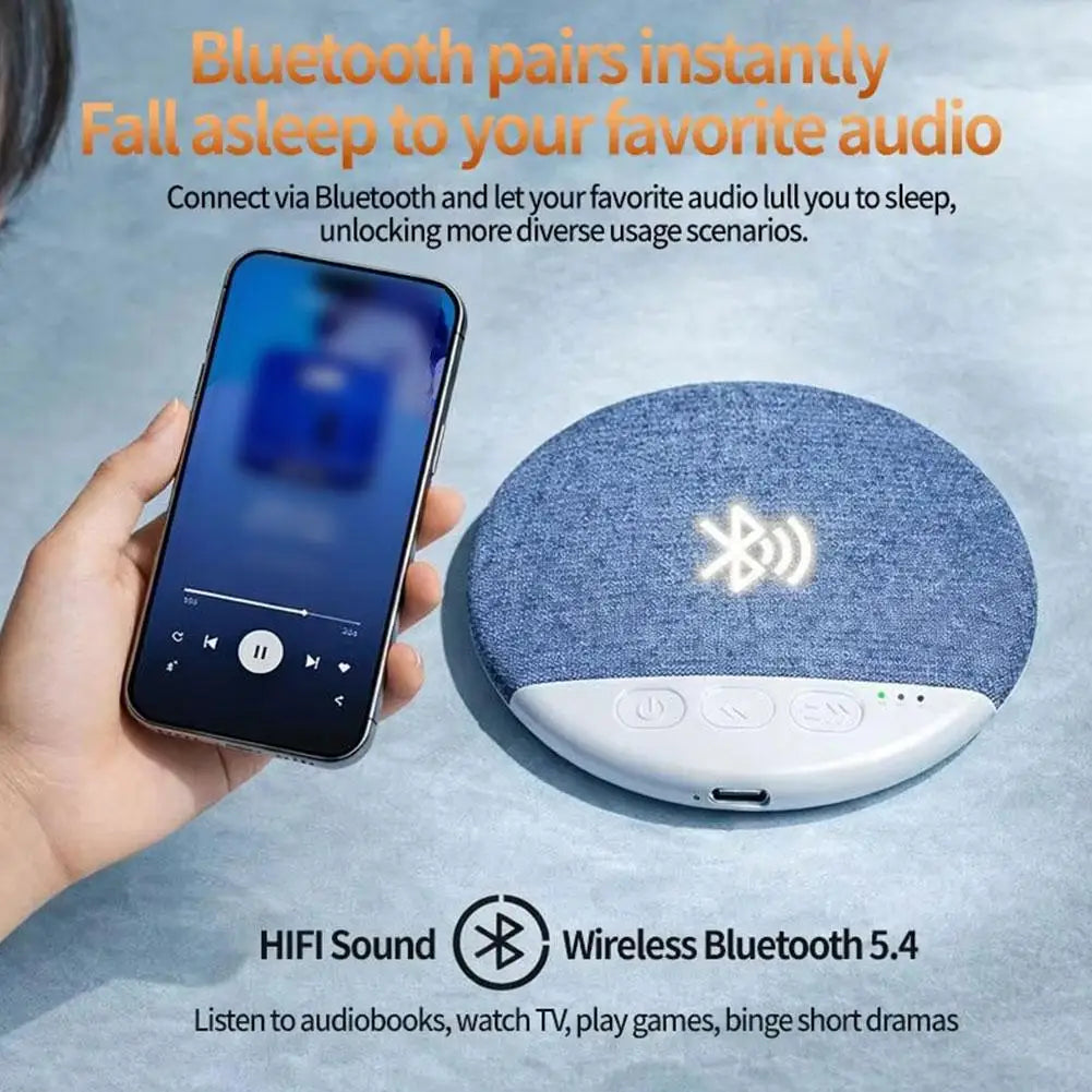 Bedroom Pillow Speaker For Sleeping Multi-functional Bluetooth Music Audio With White Noise Immersive Sleep Sleeping Gifts