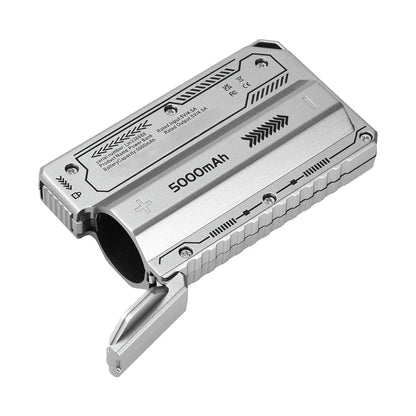1 Section Welding Free 21700 Mobile Power Case PD 20W Fast Charging Built-In Cable Detachable Power Bank DIY Battery Box