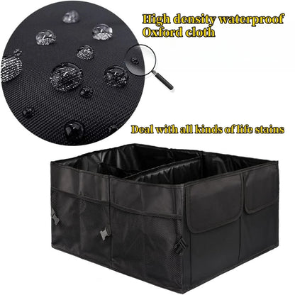 Big Capacity Collapsible Car Storage Box Trunk Cargo Case Repair Tools Holder Auto Organizer Automotive Accessories Universal