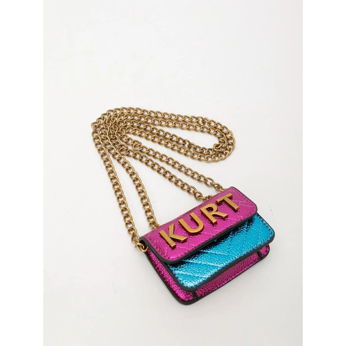 Mini Magnetic Crossbody Bag – Letter Flap, Chain Strap, Zipper Closure. Multi-Color, Perfect for Casual, Office & Everyday Use.
