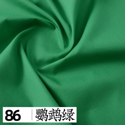 145x50cm Solid Color Pure Cotton Poplin Clothing Fabric DIY Handmade Clothes for Girls, Plain Color Antique Skirt Cotton Cloth