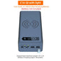 16*18650 Power Bank Case C16 USB Welding Free Power Bank Case Detachable Portable QC 3.0 PD DIY Shell Housing For Powerbank