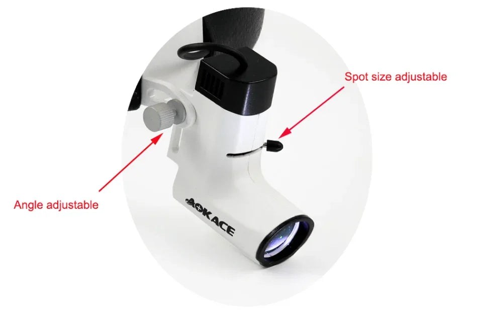 Aokace AGS102L Battery for wireless headlight Portable cordless rechargeable headlight for ENT Surgery