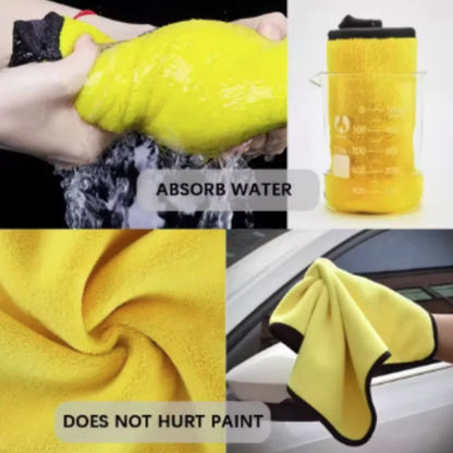 High-End Microfiber Car Wash Towel - Absorbent Detailing Cleaning Cloth for Car Wash Drying Superior Quality  Cleaning Products