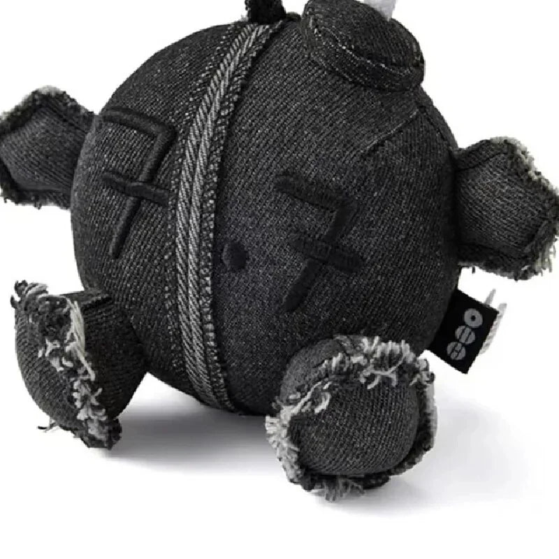 【In Stock】BTS Black Peripheral  Plush Keychain Coal Stove Keychain Pendant Plush Toy Kawaii Christmas Birthday Gift For Fans