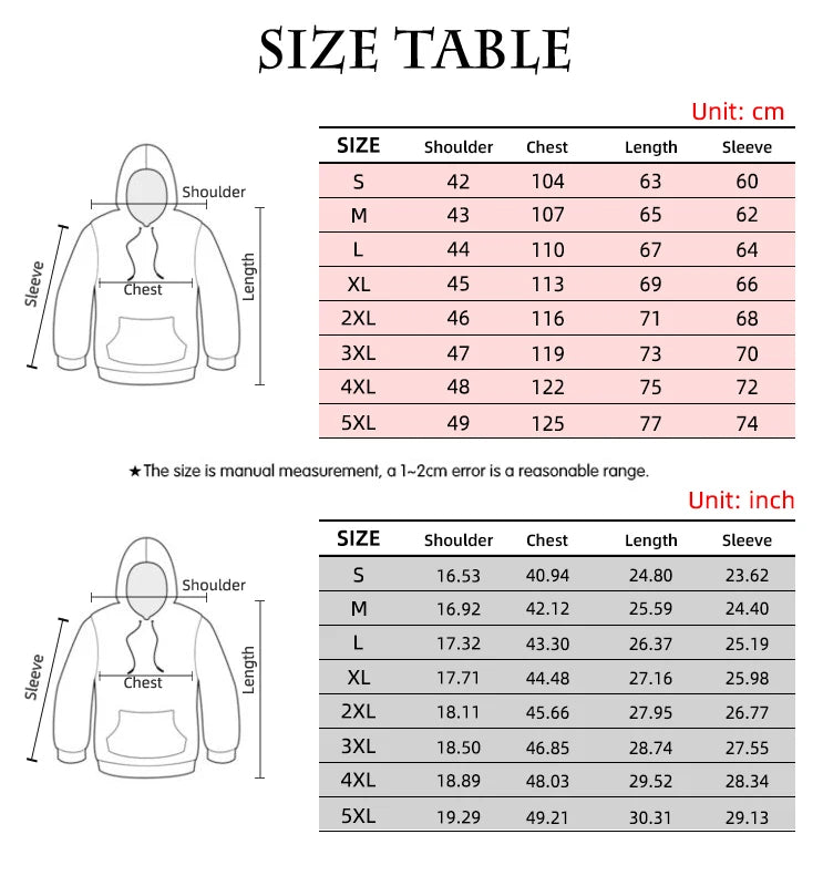 2023 Men's Oversized Hoodie 3D Wolf Animals Pattern Ferocious Warrior Fashion Sweatshirt Loose Street Funny Tracksuits Fitness